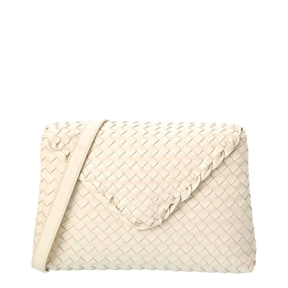 Rafé Jamie Leather Crossbody, White